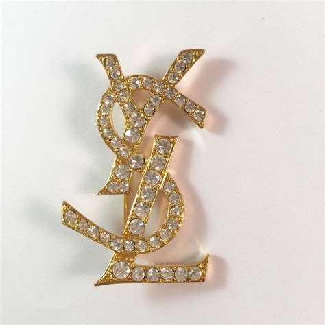 vintage ysl brooch pin|Ysl Pin .